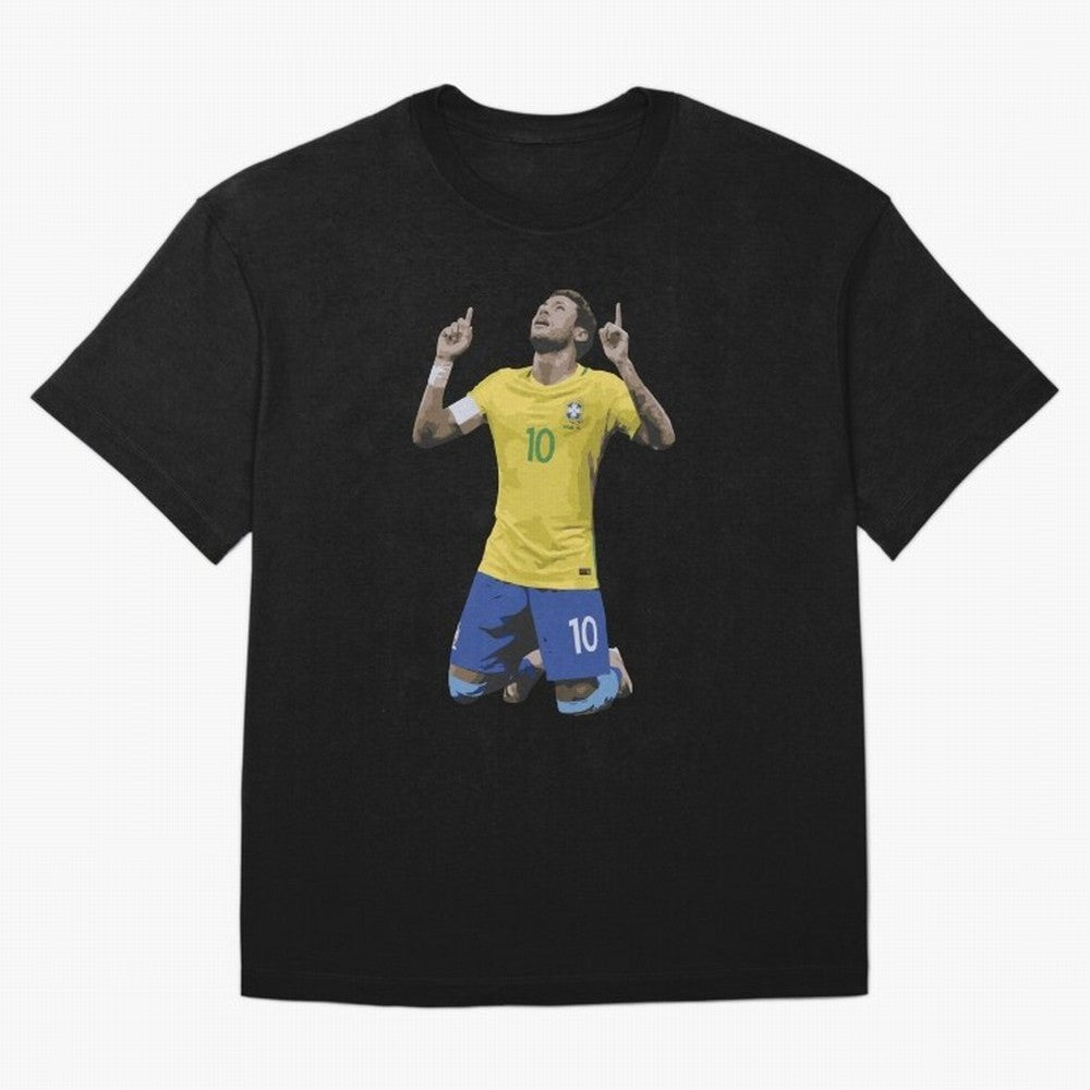 Neymar Brazil Celebration Sticker Essential T-Shirt Back the Journey through Match Day Hype around FIFA World Cup 2026, Mbappe and Neymar, Spain, Retro Football Energy, Iconic Rivalries, Trophy Chase Drama and Stadium Atmosphere; Made for Die Hard