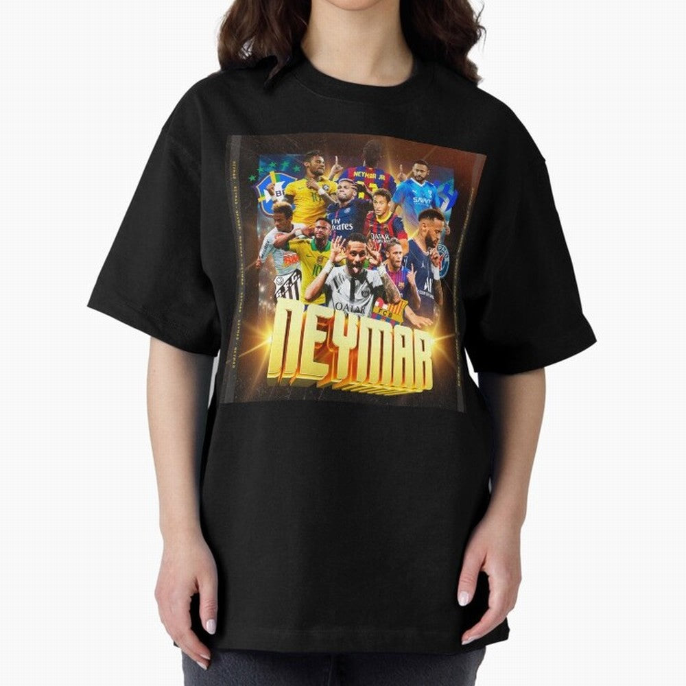 Neymar Best of Career Classic T-Shirt Bring Global Tournament Vibes to Match Day Hype around FIFA World Cup 2026, CR7 and Messi, Germany, Tournament Hype, Historic Matchups, Family Viewing Parties and Global Sports Pride; Perfect for Fans,