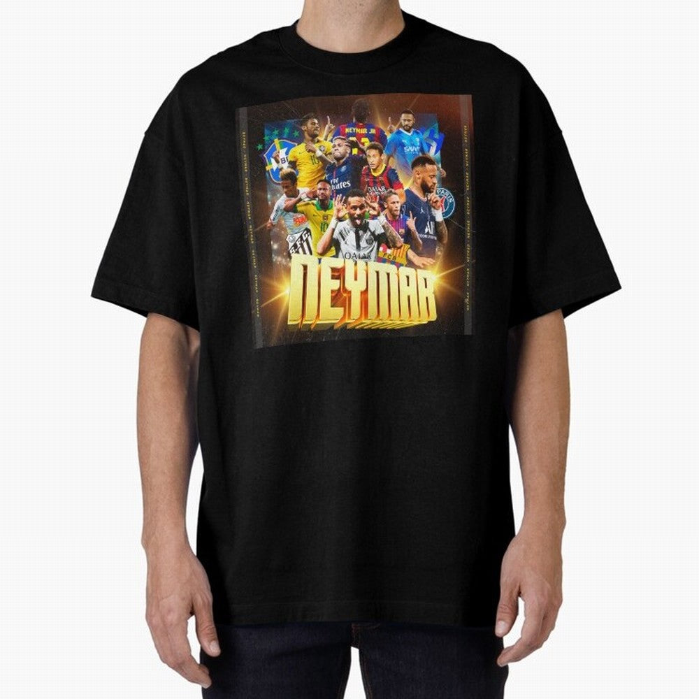 Neymar Best of Career Classic T-Shirt Bring Global Tournament Vibes to Match Day Hype around FIFA World Cup 2026, CR7 and Messi, Germany, Tournament Hype, Historic Matchups, Family Viewing Parties and Global Sports Pride; Perfect for Fans,
