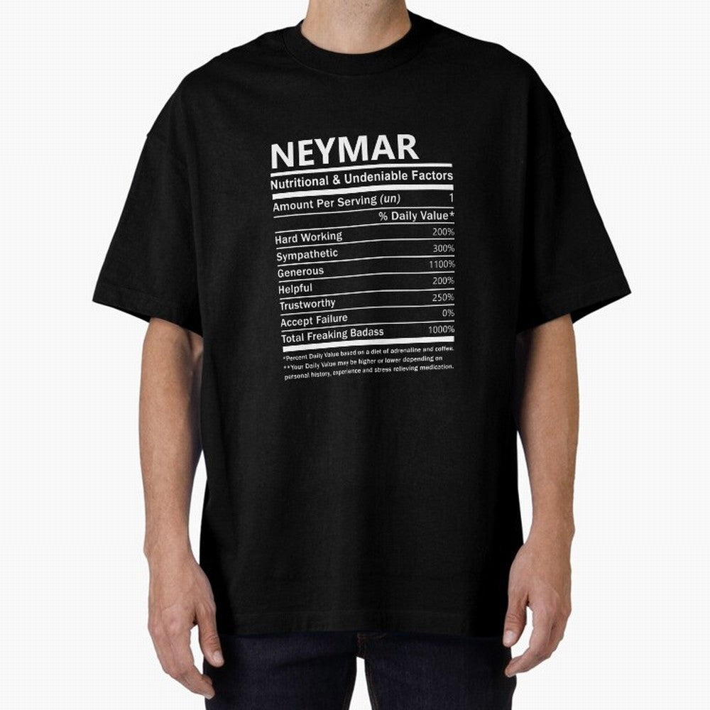 Neymar Name T Shirt - Neymar Nutritional And Undeniable Factors Gift Item Tee Essential T-Shirt Stand with Match Day Hype around FIFA World Cup 2026, Messi, CR7 and Mbappe, Brazil, Portugal and Argentina, Match Day Excitement, Supporter Culture,