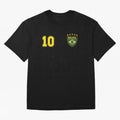 Classic Brasil Soccer No. 10 Brazil World Jersey Cup T Shirt Essential T-Shirt Celebrate the Stars of FIFA World Cup 2026 with Messi and Cristiano Ronaldo, Argentina and Brazil Energy, Game Day Rituals, Football Legends, Country Pride and the Road
