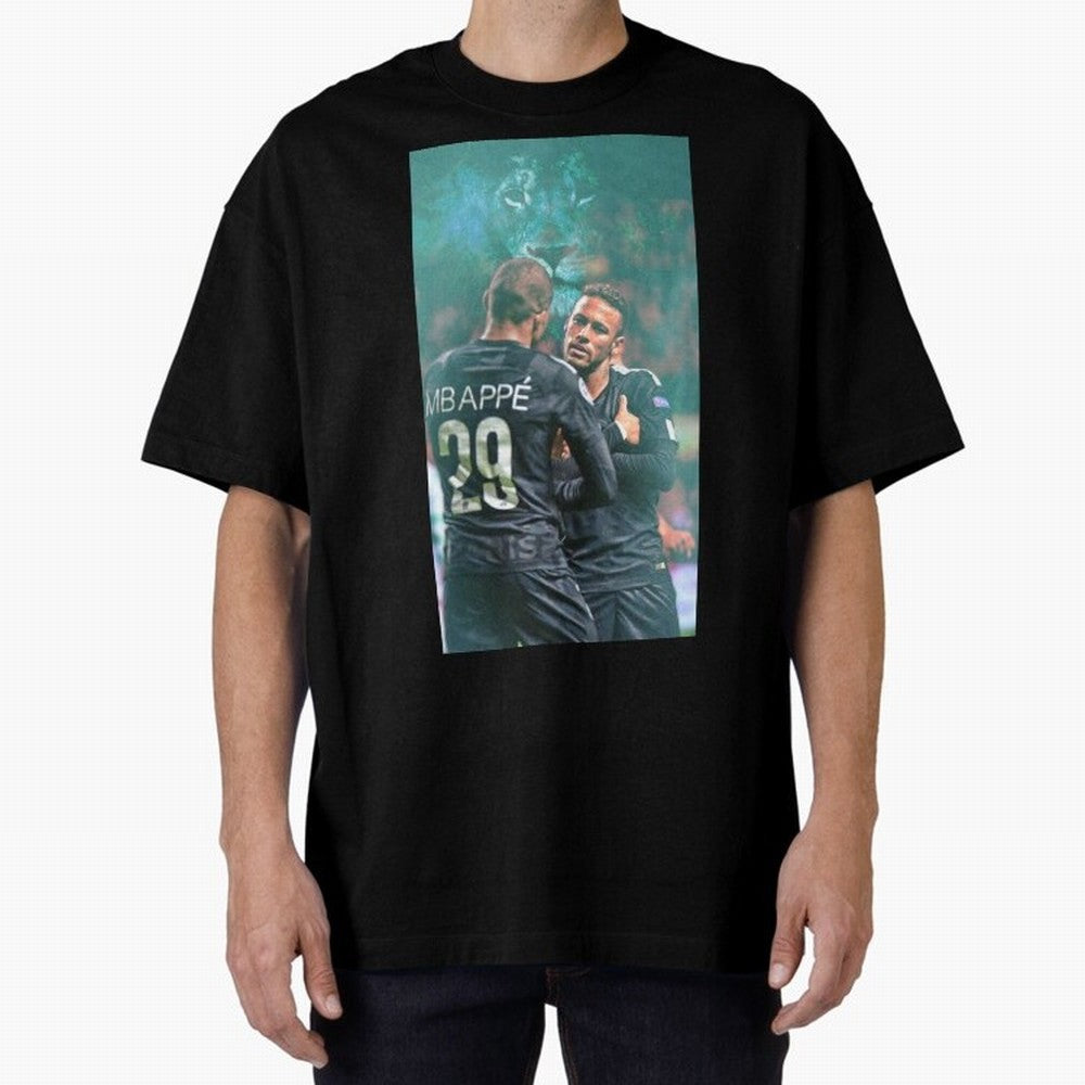 Art Neymar Wallpaper Oversized T-Shirt Bring a Champion Mindset to the FIFA World Cup 2026 Group Stage Journey through CR7 Highlights, Portugal Pride, Football History, Final Match Energy, Crowd Noise and Once in a Lifetime Moments; Ideal for