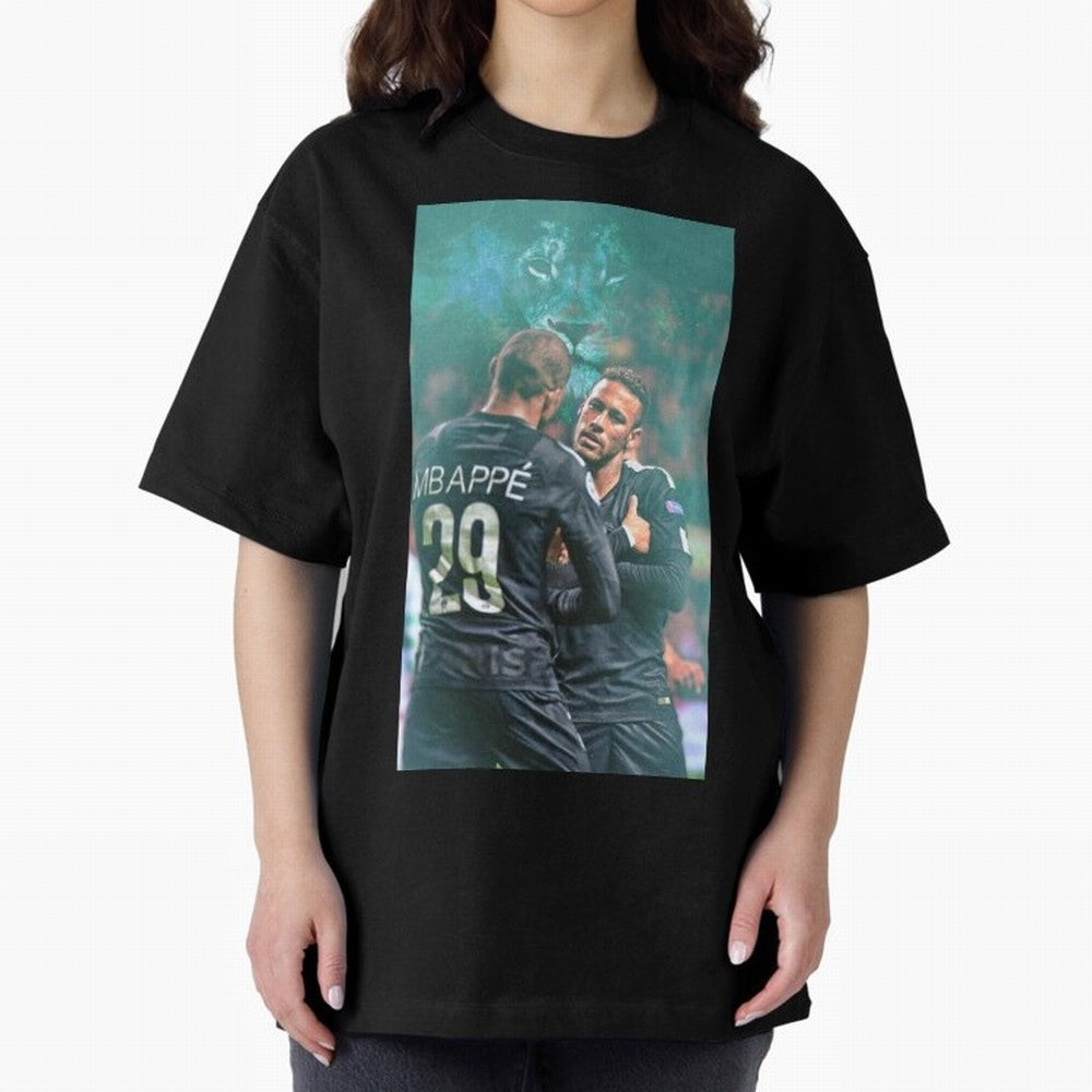 Art Neymar Wallpaper Oversized T-Shirt Bring a Champion Mindset to the FIFA World Cup 2026 Group Stage Journey through CR7 Highlights, Portugal Pride, Football History, Final Match Energy, Crowd Noise and Once in a Lifetime Moments; Ideal for