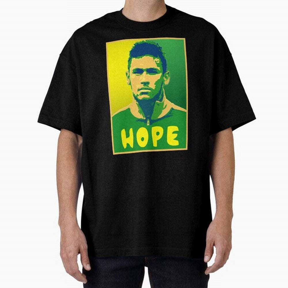Neymar Hope Classic T-Shirt Live for the Drama of FIFA World Cup 2026 Group Stage for Fans of Messi, CR7 and Mbappe and Argentina and Brazil, Bringing Vintage Soccer Flavor, Modern Football Stars, National Flags and Final Night Emotion; Ideal for