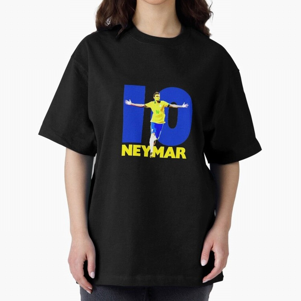 Neymar 10 Oversized T-Shirt Bring Stadium Energy to the FIFA World Cup 2026 USA Canada Mexico Journey through Neymar, Haaland and Cristiano Ronaldo Highlights, Argentina, France and Brazil Pride, Match Day Excitement, Supporter Culture, Golden