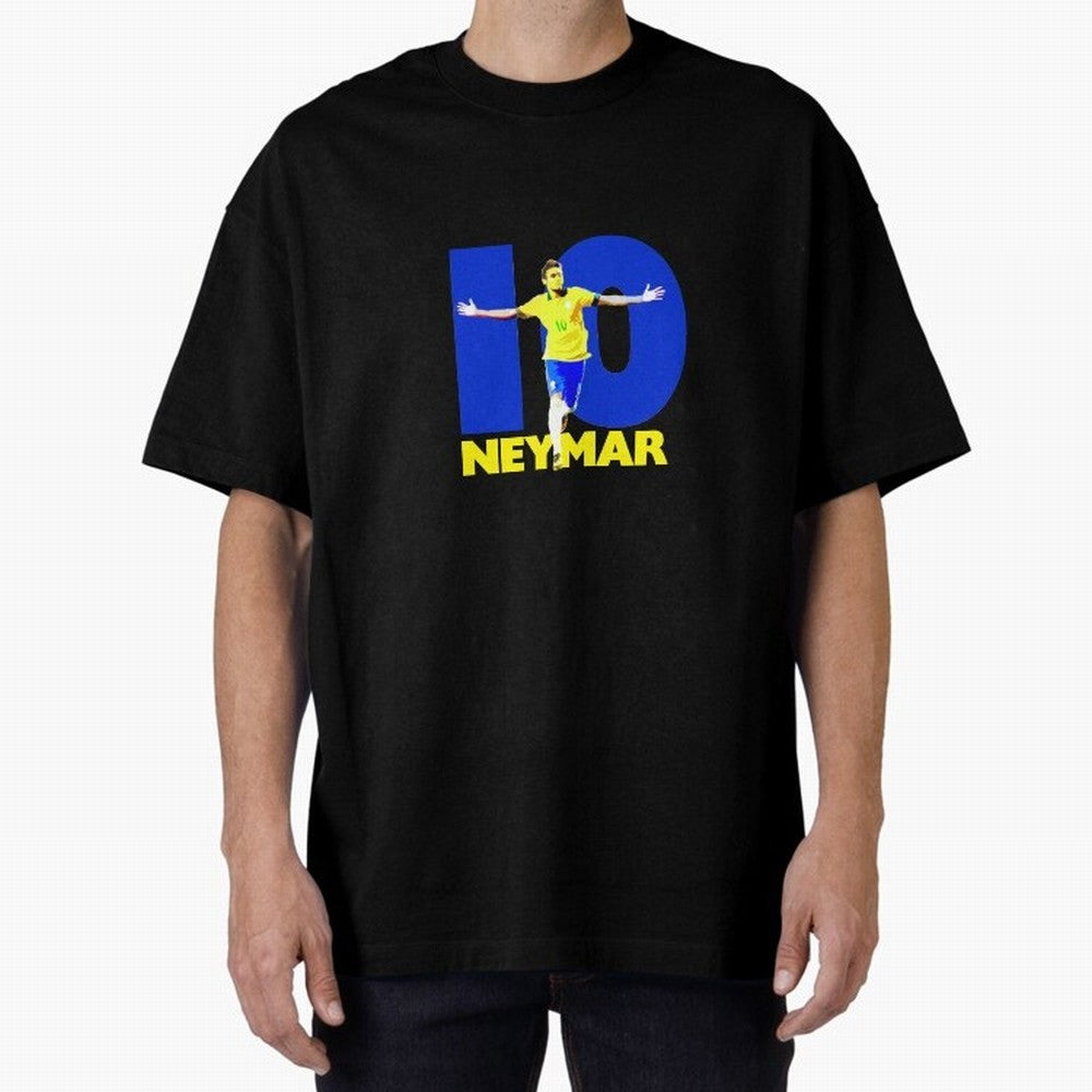 Neymar 10 Oversized T-Shirt Bring Stadium Energy to the FIFA World Cup 2026 USA Canada Mexico Journey through Neymar, Haaland and Cristiano Ronaldo Highlights, Argentina, France and Brazil Pride, Match Day Excitement, Supporter Culture, Golden