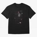Neymar black version Oversized T-Shirt Upgrade Global Football Passion for FIFA World Cup 2026, Inspired by Cristiano Ronaldo, Haaland and CR7, Portugal, Game Day Rituals, Football Legends, Country Pride and the Road to the Final; Made for Die Hard
