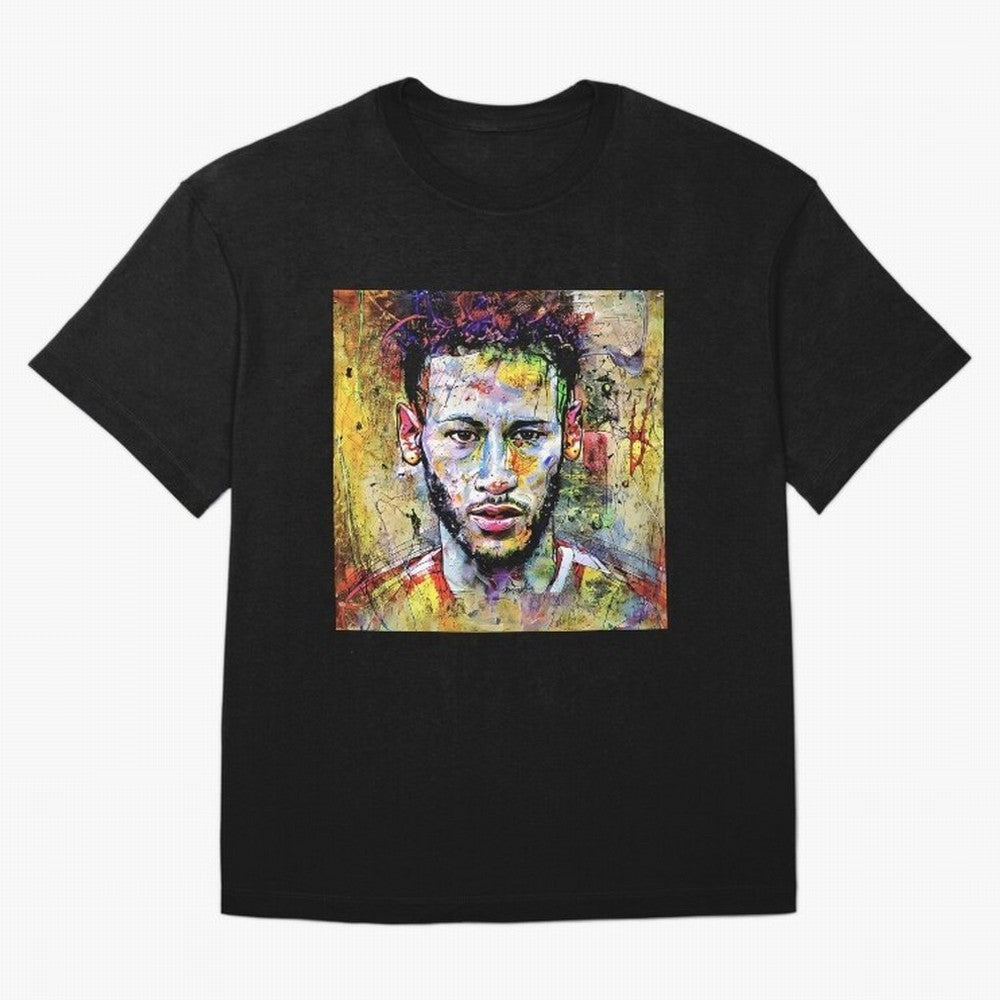 Impression on Neymar Classic T-Shirt Step into Global Football Passion for FIFA World Cup 2026 USA Canada Mexico, Inspired by Messi and Cristiano Ronaldo, Germany, Football Festival Excitement, Trophy Ambitions, Country Rivalries and Star Player
