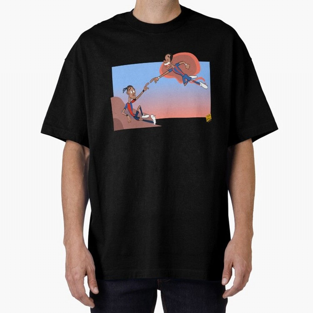Raphinha and Neymar Oversized T-Shirt Live for the Drama of FIFA World Cup 2026 USA Canada Mexico Spirit, with Brazil, Portugal and Argentina, Neymar, Haaland and Cristiano Ronaldo, Stadium Memories, Football Loyalty, International Chants and