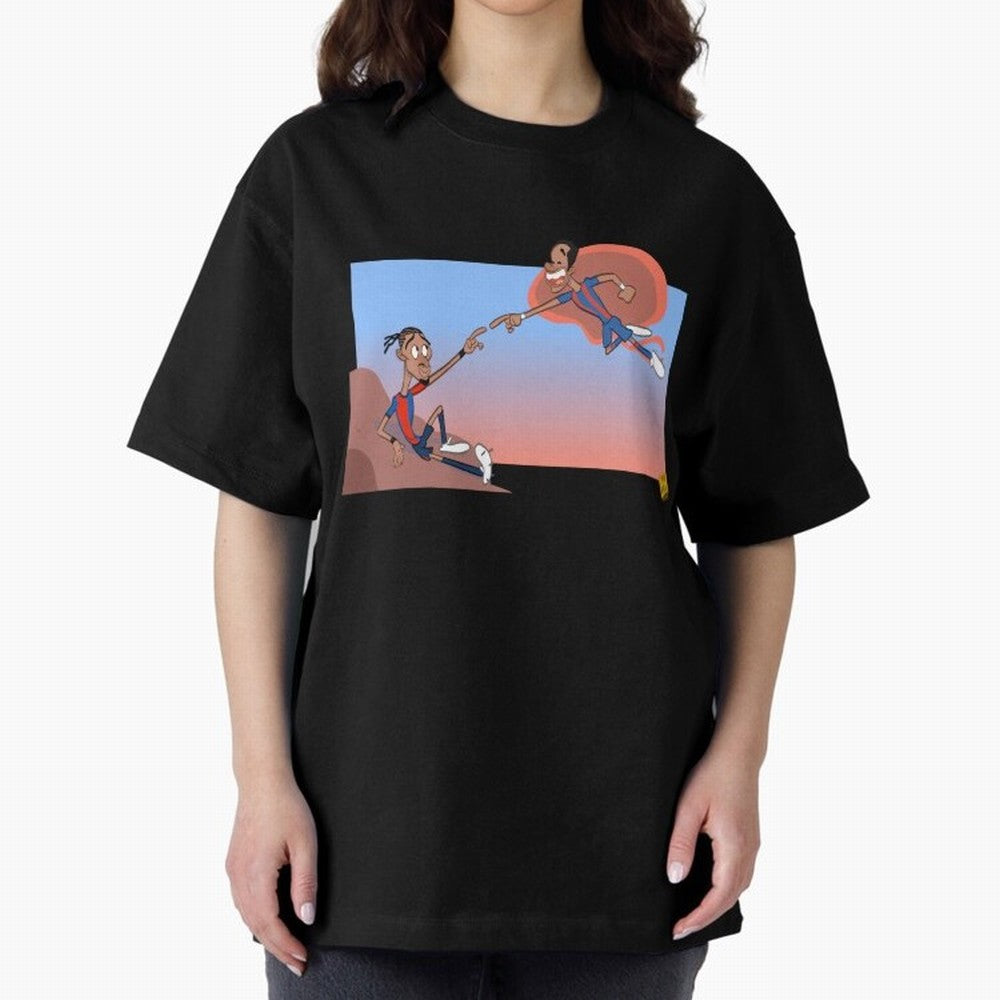 Raphinha and Neymar Oversized T-Shirt Live for the Drama of FIFA World Cup 2026 USA Canada Mexico Spirit, with Brazil, Portugal and Argentina, Neymar, Haaland and Cristiano Ronaldo, Stadium Memories, Football Loyalty, International Chants and