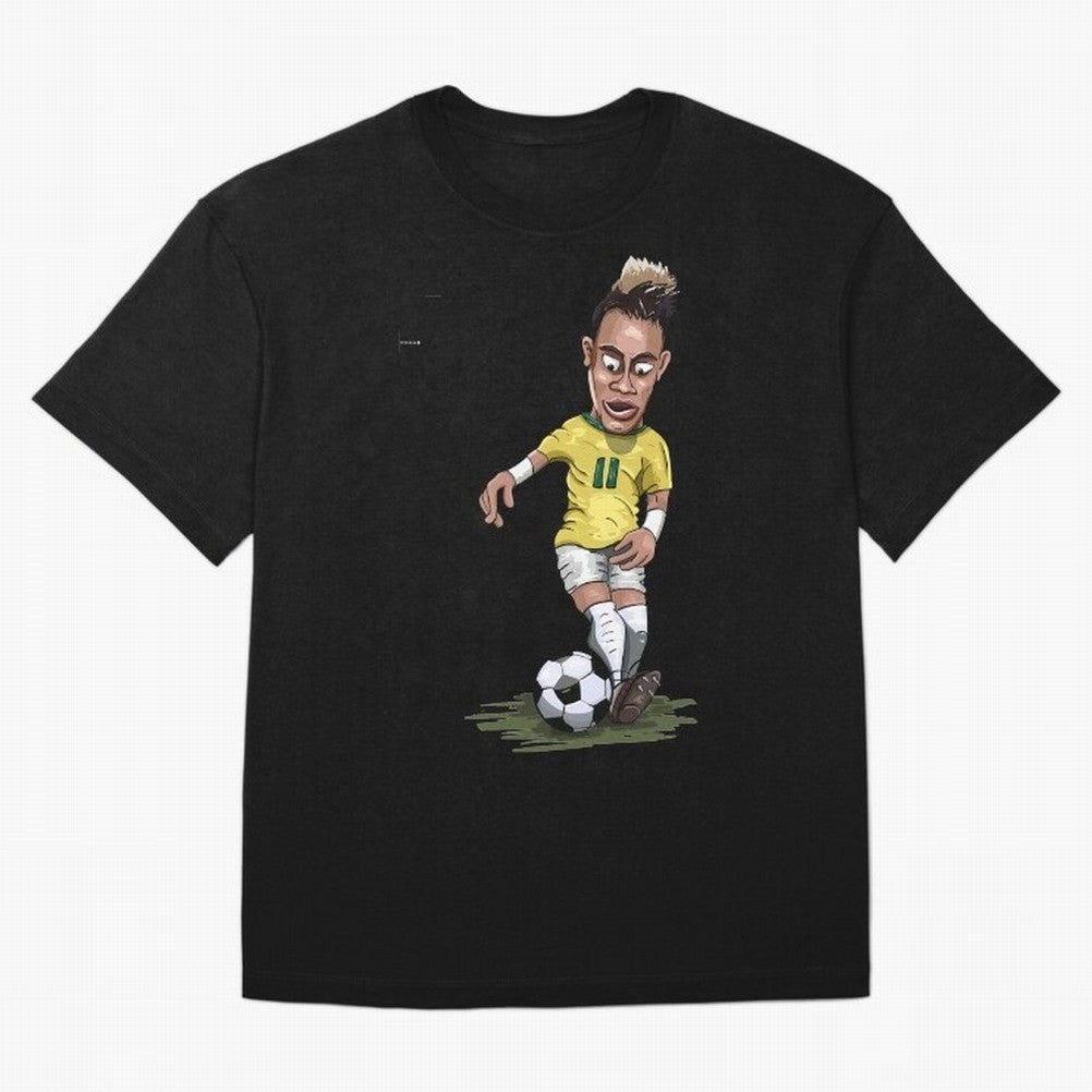 FOOTBALL ARTIST NEYMAR Brasil Essential T-Shirt Live the Energy of FIFA World Cup 2026 Group Stage Celebrating Cristiano Ronaldo, Spain and Netherlands Energy, Global Supporter Spirit, Legendary Goals, National Colors and Tournament Celebration;