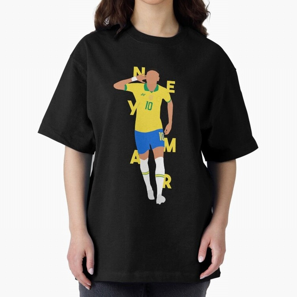 Neymar x Brazil Classic T-Shirt Remember FIFA World Cup 2026 Spirit, Filled with England and Germany, Messi, Championship Spirit, Famous Goals, Roaring Crowds and International Football Unity; Made for Collectors Who Enjoy Iconic Players, Country