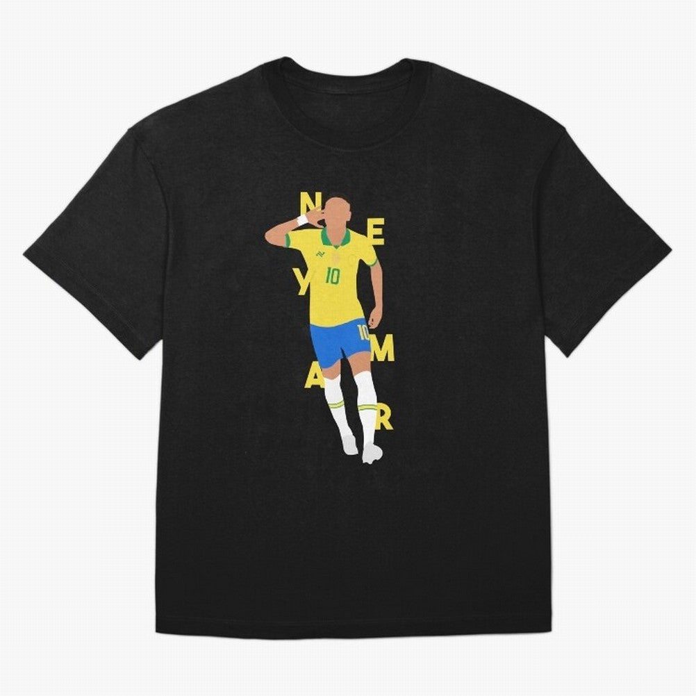 Neymar x Brazil Classic T-Shirt Remember FIFA World Cup 2026 Spirit, Filled with England and Germany, Messi, Championship Spirit, Famous Goals, Roaring Crowds and International Football Unity; Made for Collectors Who Enjoy Iconic Players, Country