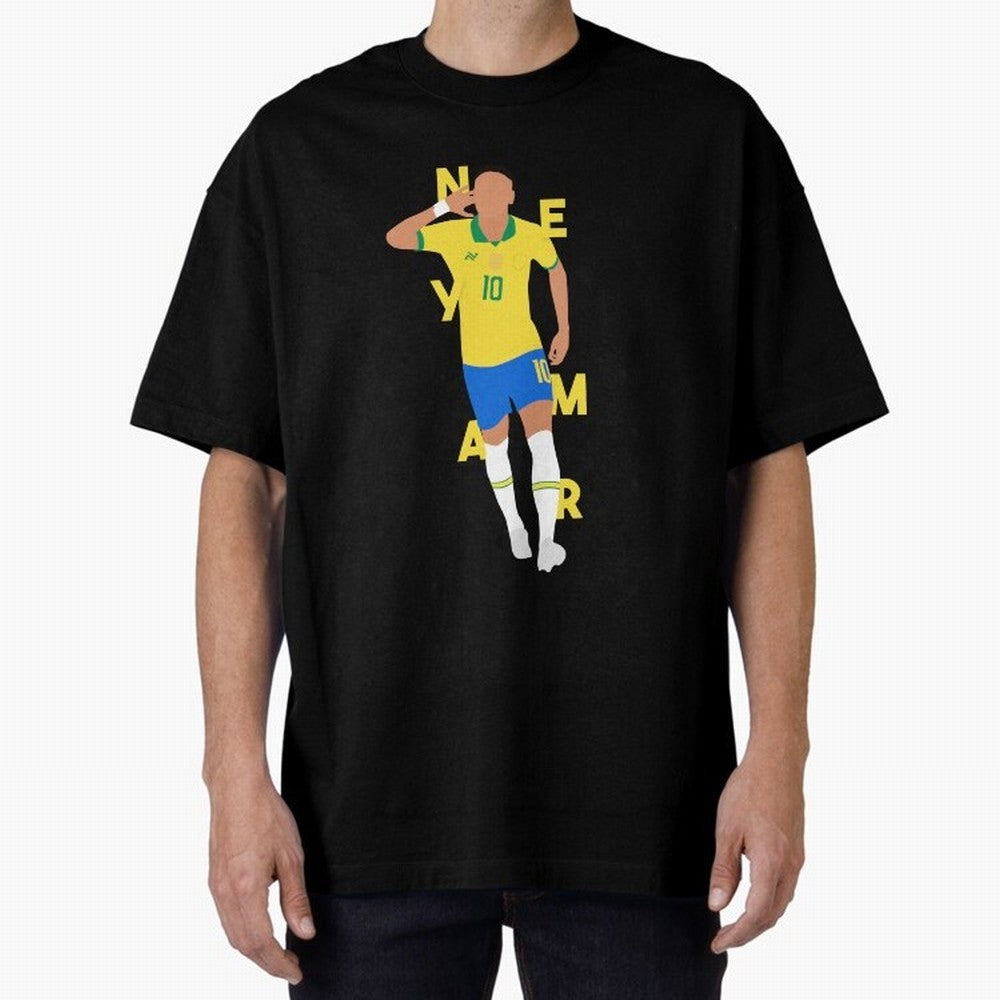 Neymar x Brazil Classic T-Shirt Remember FIFA World Cup 2026 Spirit, Filled with England and Germany, Messi, Championship Spirit, Famous Goals, Roaring Crowds and International Football Unity; Made for Collectors Who Enjoy Iconic Players, Country