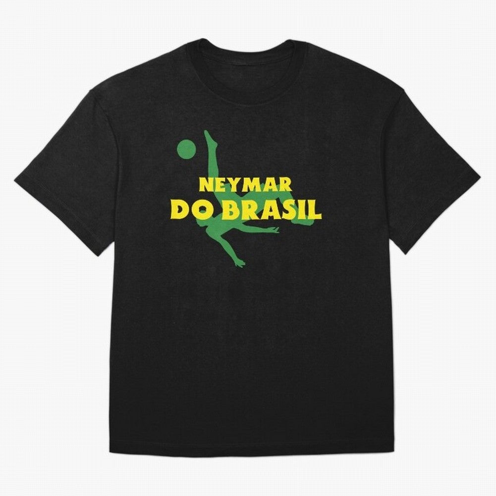Neymar Do Brazil. Classic T-Shirt Celebrate the Road through Match Day Hype around FIFA World Cup 2026 Group Stage, Messi, Neymar and Mbappe, Spain, Classic Soccer Heritage, Championship Pressure, Fan Loyalty and International Pride; Perfect for