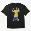 neymar brazil celebration Classic T-Shirt Feel the Trophy Chase of Match Day Hype around FIFA World Cup 2026 Group Stage, Messi, Neymar and Mbappe, Spain, Championship Spirit, Famous Goals, Roaring Crowds and International Football Unity; Ideal for