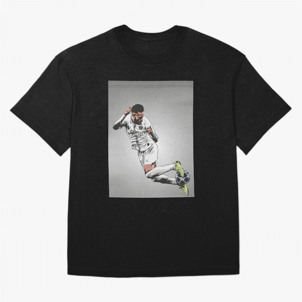 Illustration Neymar Wallpaper Classic T-Shirt Bring Stadium Energy to FIFA World Cup 2026 Group Stage Driven by Messi, Netherlands Energy, Fan Favorite Moments, National Team Passion, Big Match Drama and Soccer History; Ideal for Fans Who Follow