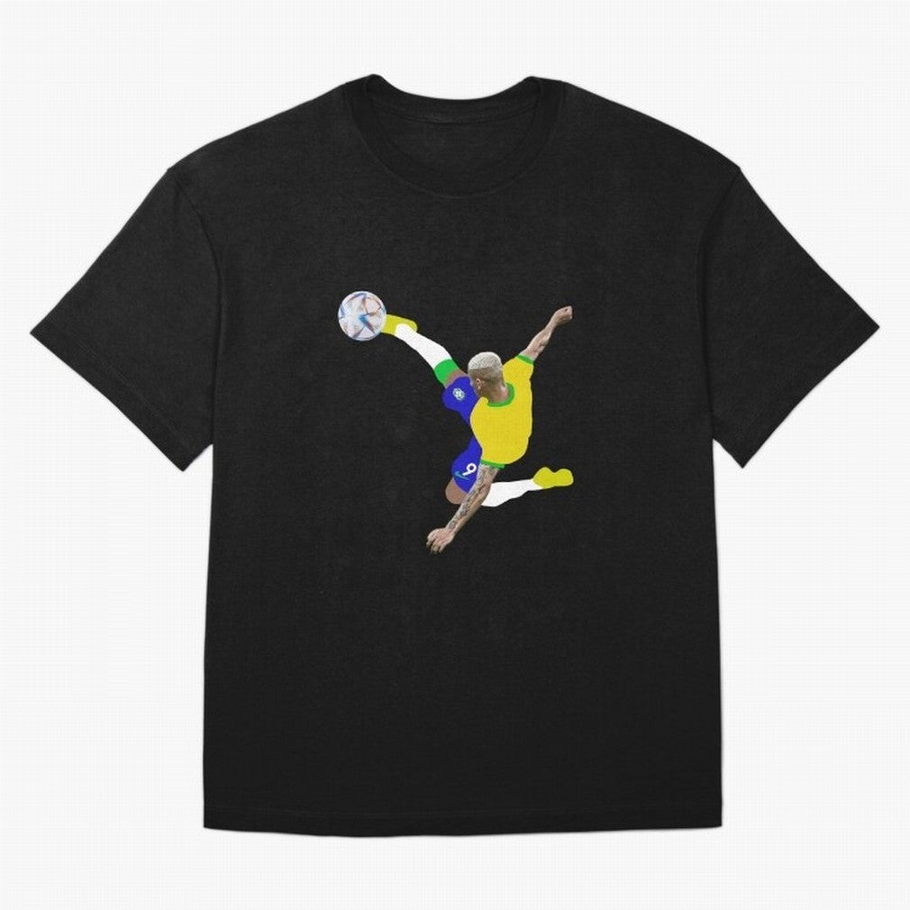 The Brazil best Goal Richarlison Classic T-Shirt Keep the Match Day Mood of Match Day Hype around FIFA World Cup 2026 USA Canada Mexico, Neymar, Argentina and Brazil, Classic Soccer Heritage, Championship Pressure, Fan Loyalty and International