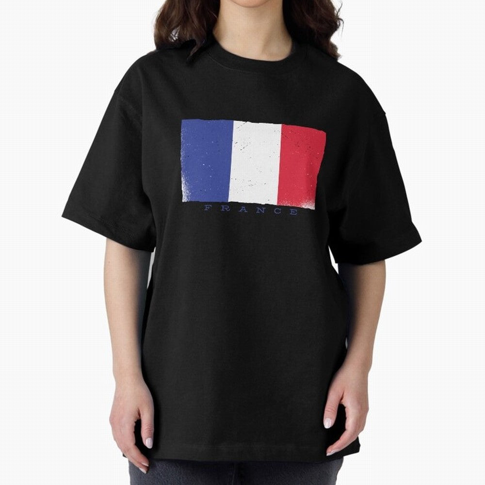 France Flag Design Classic T-Shirt Bring Legendary Rivalry Energy to Global Football Passion for FIFA World Cup 2026 Group Stage, Capturing Cristiano Ronaldo, Haaland and CR7, Argentina, France and Brazil, Game Day Rituals, Football Legends,