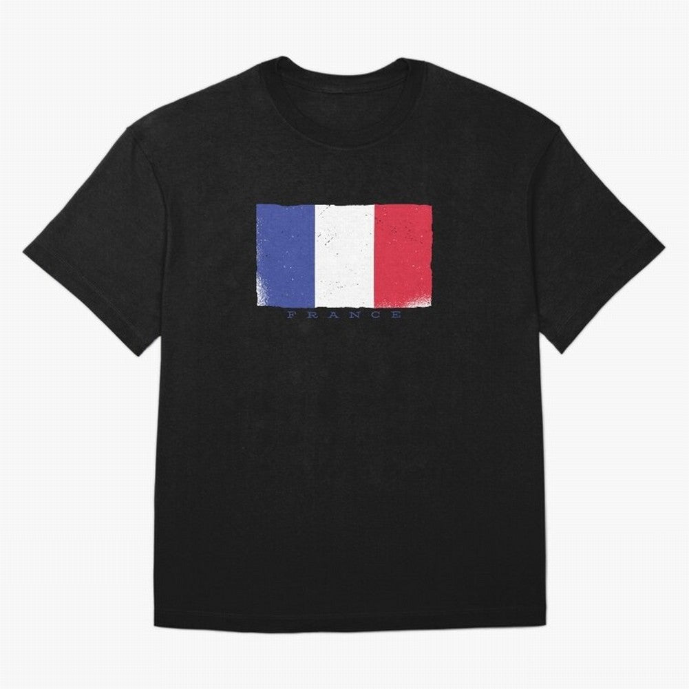 France Flag Design Classic T-Shirt Bring Legendary Rivalry Energy to Global Football Passion for FIFA World Cup 2026 Group Stage, Capturing Cristiano Ronaldo, Haaland and CR7, Argentina, France and Brazil, Game Day Rituals, Football Legends,