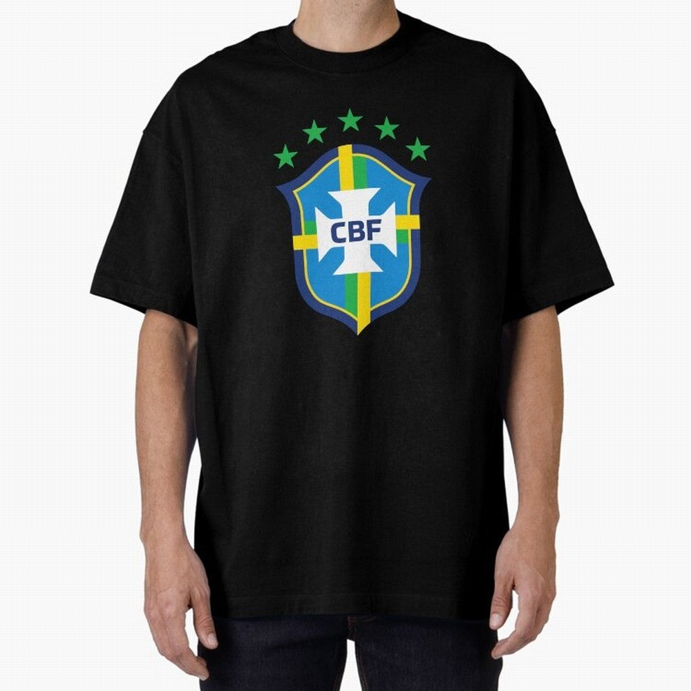 Brazilian Football Confederation Classic T-Shirt Represent FIFA World Cup 2026 USA Canada Mexico for Fans of Mbappe and Neymar and England, France and Netherlands, Bringing Retro Football Energy, Iconic Rivalries, Trophy Chase Drama and Stadium