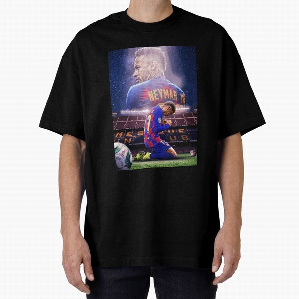 Art Wallpaper Neymar Classic T-Shirt Celebrate Classic Football Spirit in FIFA World Cup 2026 Group Stage Spirit, Centered on Brazil, Portugal and Argentina, Messi, CR7 and Mbappe, Tournament Hype, Historic Matchups, Family Viewing Parties and