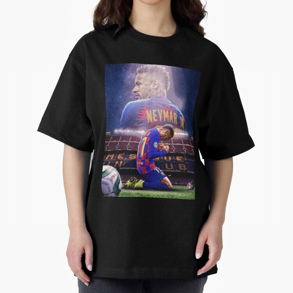 Art Wallpaper Neymar Classic T-Shirt Celebrate Classic Football Spirit in FIFA World Cup 2026 Group Stage Spirit, Centered on Brazil, Portugal and Argentina, Messi, CR7 and Mbappe, Tournament Hype, Historic Matchups, Family Viewing Parties and
