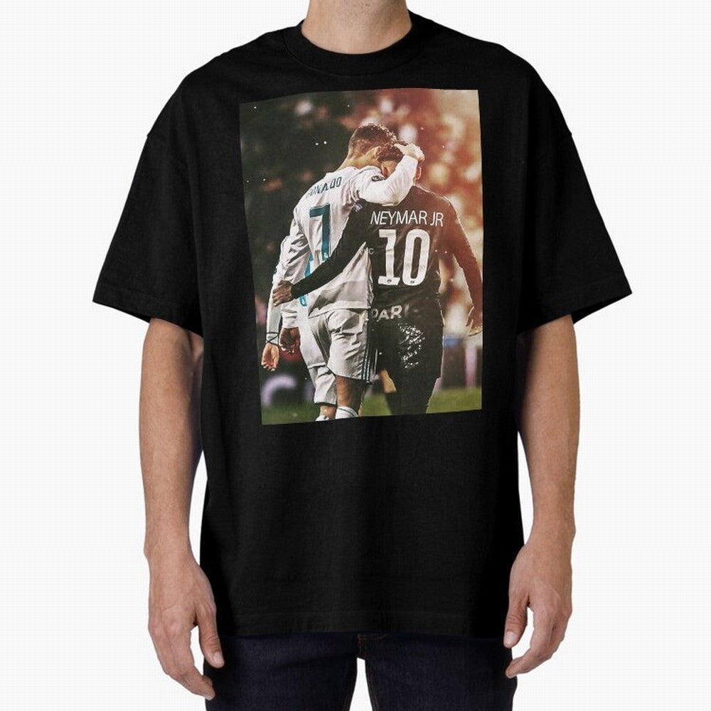CR7 N Neymar Essential T-Shirt Show Match Day Excitement for FIFA World Cup 2026 USA Canada Mexico Spirit, Capturing France and Portugal, Mbappe, Stadium Memories, Football Loyalty, International Chants and Championship Tradition; Ideal for