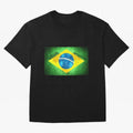 Brazil Oversized T-Shirt Make Game Day About FIFA World Cup 2026 Spirit, Connected to Argentina and Brazil, Messi, Champion Mindset, Group Stage Buzz, Knockout Tension and Passionate Fan Culture; Ideal for Football Dads, Football Moms, Friends,