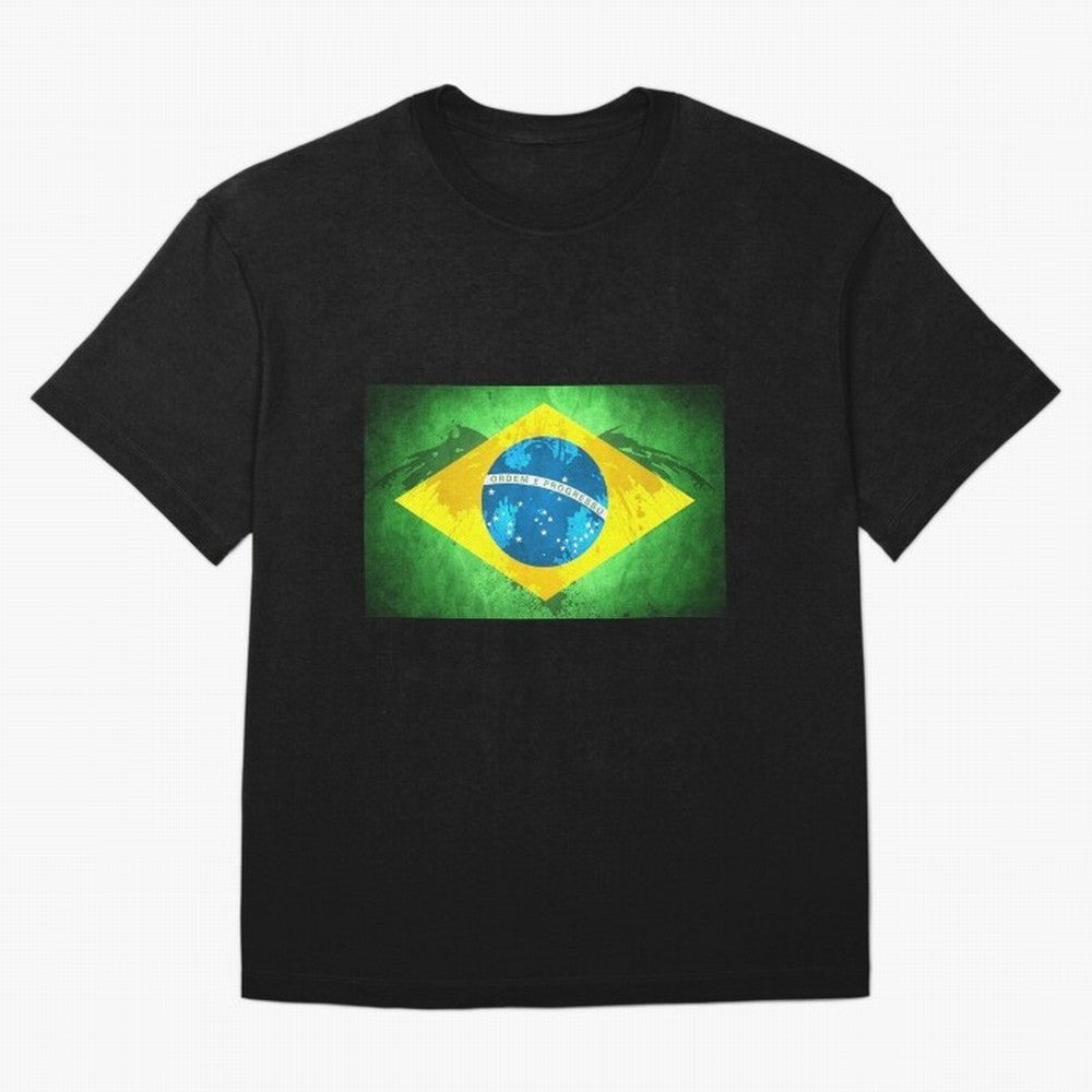 Brazil Oversized T-Shirt Make Game Day About FIFA World Cup 2026 Spirit, Connected to Argentina and Brazil, Messi, Champion Mindset, Group Stage Buzz, Knockout Tension and Passionate Fan Culture; Ideal for Football Dads, Football Moms, Friends,