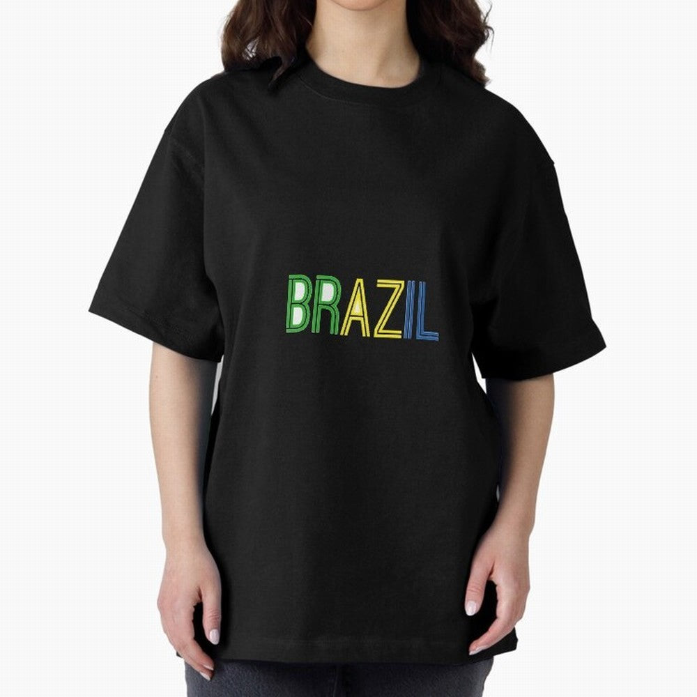 Simple Brazil Sticker Classic T-Shirt Fuel the Hype around the FIFA World Cup 2026 Group Stage Journey through Mbappe and Neymar Highlights, England, France and Netherlands Pride, Soccer Culture, Superstar Moments, National Team Dreams and