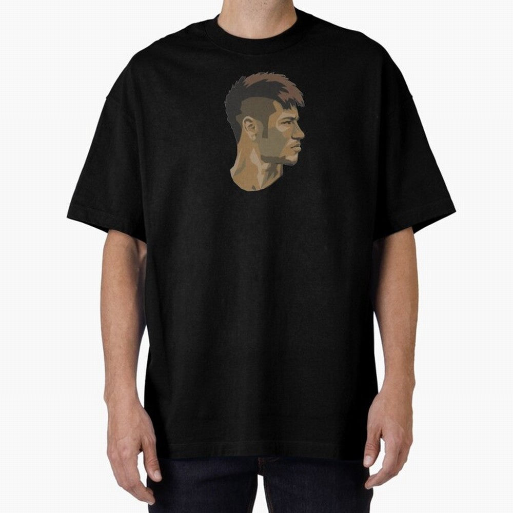 Neymar-I Love Nutmegs Oversized T-Shirt Keep the Match Day Mood of FIFA World Cup 2026 Group Stage for Fans of Messi, Neymar and Mbappe and Spain, Bringing Retro Football Energy, Iconic Rivalries, Trophy Chase Drama and Stadium Atmosphere; Great