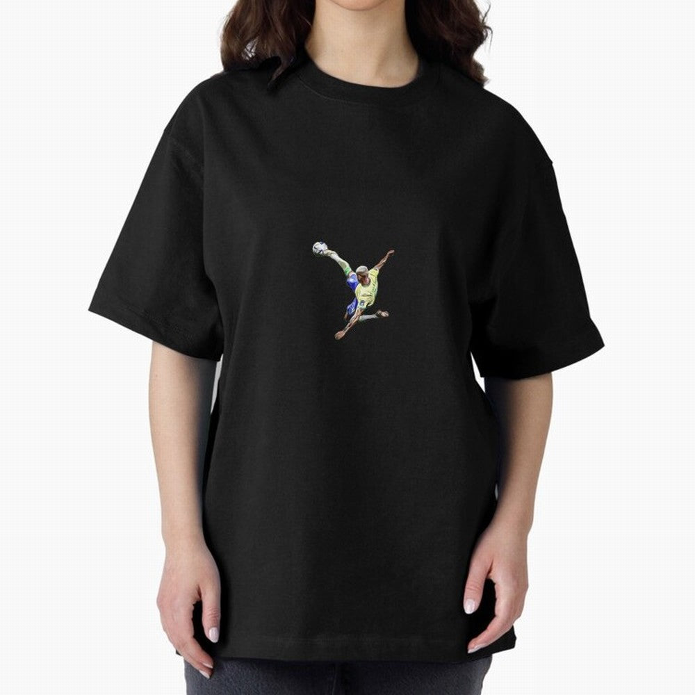 Richarlison best goal Oversized T-Shirt Bring Supporter Culture to Match Day Hype around FIFA World Cup 2026, Neymar, Haaland and Cristiano Ronaldo, England and Germany, Football Festival Excitement, Trophy Ambitions, Country Rivalries and Star