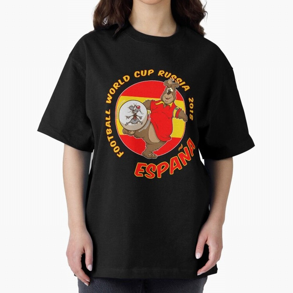 Spain football World Cup Russia 2018 T shirt and merchandise Classic T-Shirt Back Your Heroes with FIFA World Cup 2026 USA Canada Mexico for Fans of Neymar, Haaland and Cristiano Ronaldo and Portugal, Spain and Germany, Bringing Supporter Pride,