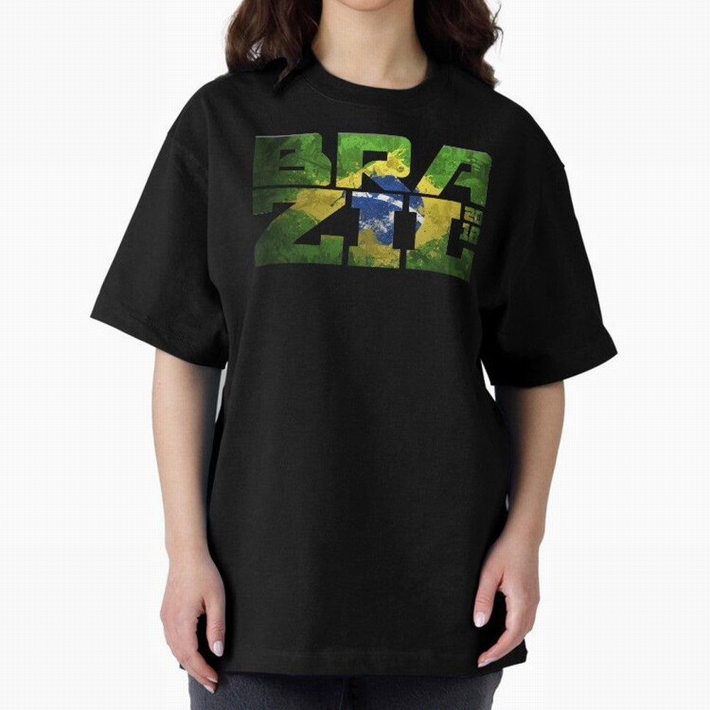 Brazil Essential T-Shirt Show Your Stadium Side during FIFA World Cup 2026 for Fans of Haaland and Argentina and Brazil, Bringing Worldwide Fan Energy, Dramatic Goals, Stadium Lights and Championship Celebrations; Ideal for Passionate Fans Who Love