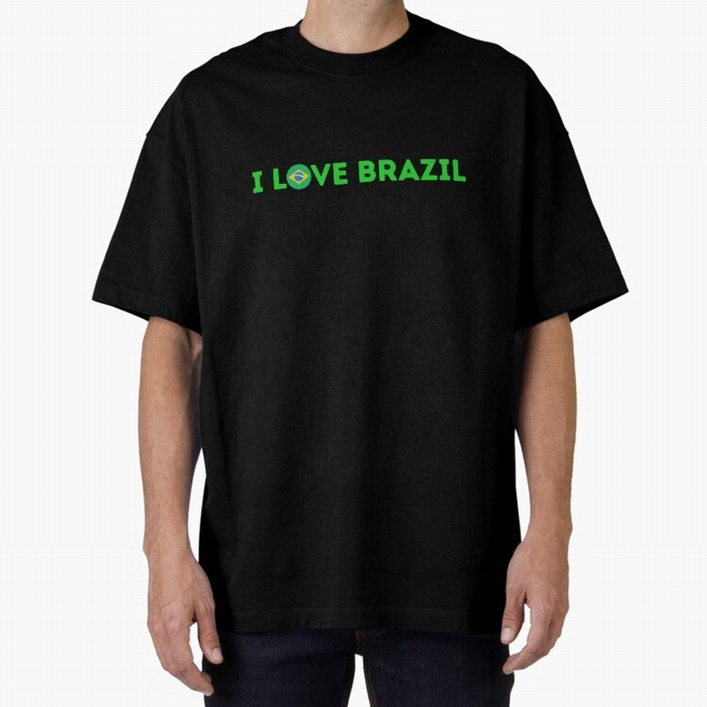 Art I love Brazil Classic T-Shirt Celebrate FIFA World Cup 2026 USA Canada Mexico Driven by Haaland, Germany Energy, Worldwide Fan Energy, Dramatic Goals, Stadium Lights and Championship Celebrations; Great for Supporters Who Love Legendary