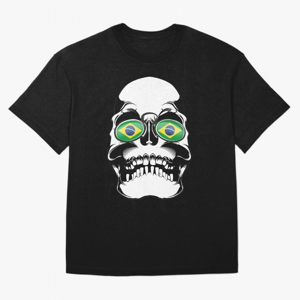 Brazil World Cup Oversized T-Shirt Show Your Love for FIFA World Cup 2026 USA Canada Mexico Spirit, Celebrating England and Germany, CR7, Tournament Hype, Historic Matchups, Family Viewing Parties and Global Sports Pride; Made for Die Hard