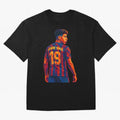 Lamine Yamal Oversized T-Shirt Get Ready for FIFA World Cup 2026 USA Canada Mexico Spirit, Inspired by Argentina, Messi and Cristiano Ronaldo, Global Supporter Spirit, Legendary Goals, National Colors and Tournament Celebration; Created for Match