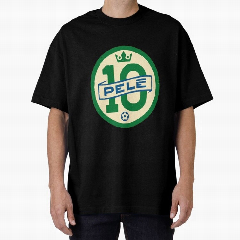 Signed Pele Shirt Oversized T-Shirt Feel the Trophy Chase of FIFA World Cup 2026 Group Stage Built around Neymar, Haaland and Cristiano Ronaldo, Argentina Energy, Soccer Culture, Superstar Moments, National Team Dreams and Competitive Fire; Ideal