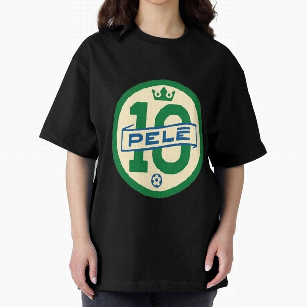 Signed Pele Shirt Oversized T-Shirt Feel the Trophy Chase of FIFA World Cup 2026 Group Stage Built around Neymar, Haaland and Cristiano Ronaldo, Argentina Energy, Soccer Culture, Superstar Moments, National Team Dreams and Competitive Fire; Ideal
