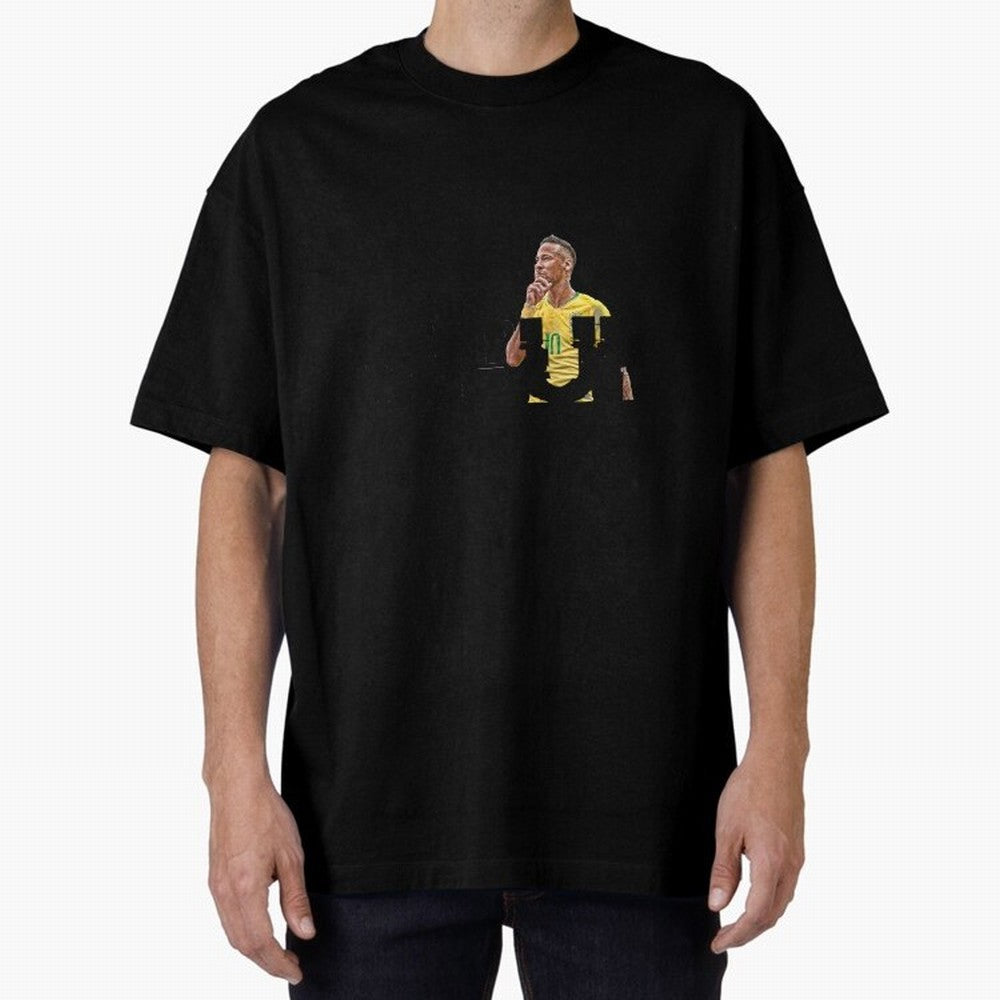 NEYMAR NEVER GIVE UP Classic T-Shirt Celebrate Fan Favorites in FIFA World Cup 2026 Spirit, Featuring Portugal, Spain and Germany, Messi and Cristiano Ronaldo, Sports Nostalgia, International Competition, Famous Players and Unforgettable Victories;