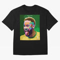 Neymar Brazil World Cup 2022 Pop Art Classic T-Shirt Bring Global Tournament Vibes to FIFA World Cup 2026 USA Canada Mexico Spirit, Celebrating Netherlands, Mbappe and Neymar, Football History, Final Match Energy, Crowd Noise and Once in a Lifetime