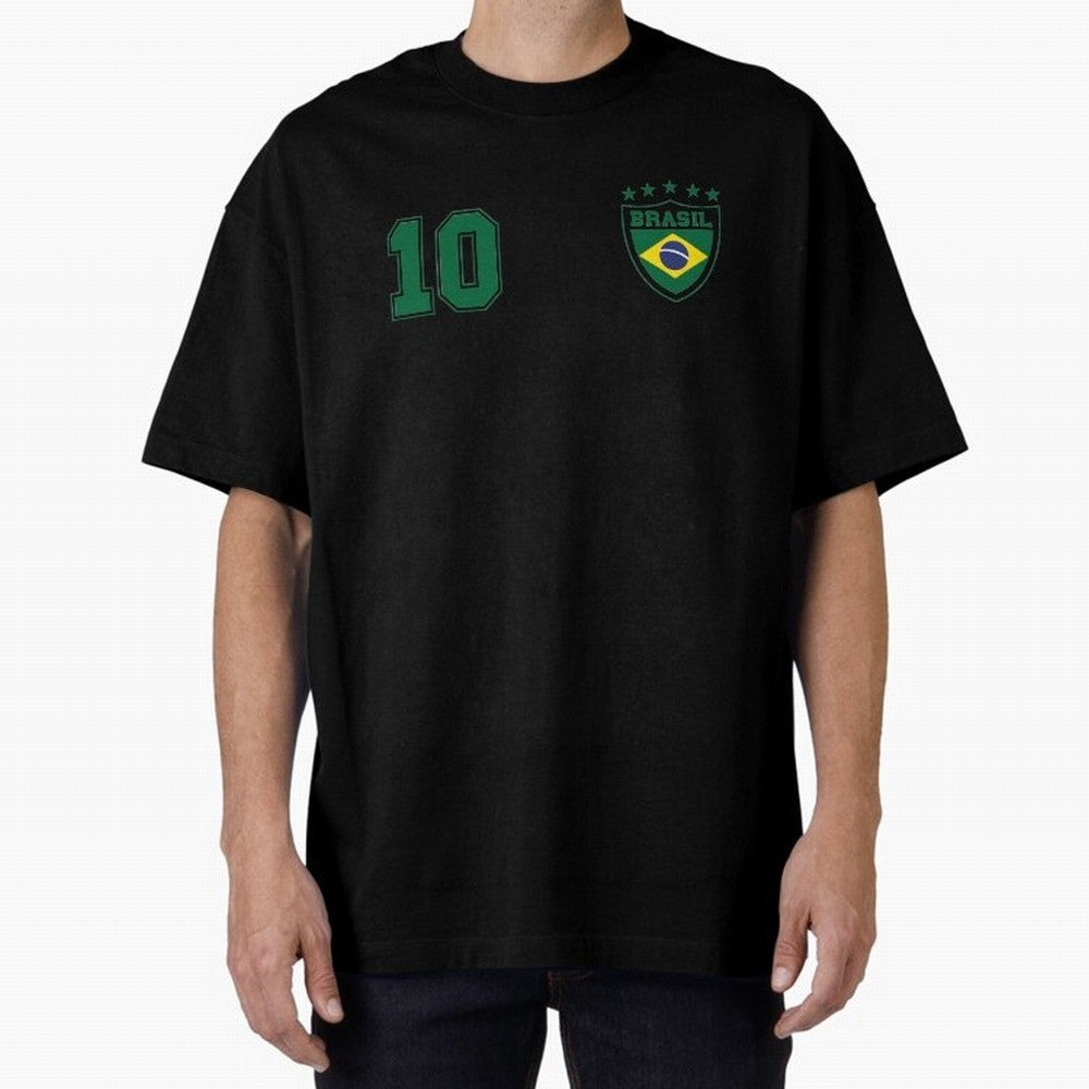 Classic Brasil Soccer No. 10 Brazil World Jersey Cup T Shirt Classic T-Shirt Celebrate Unforgettable Nights in Global Football Passion for FIFA World Cup 2026, Built around CR7, Spain and Netherlands, Stadium Chants, National Pride, Trophy Dreams
