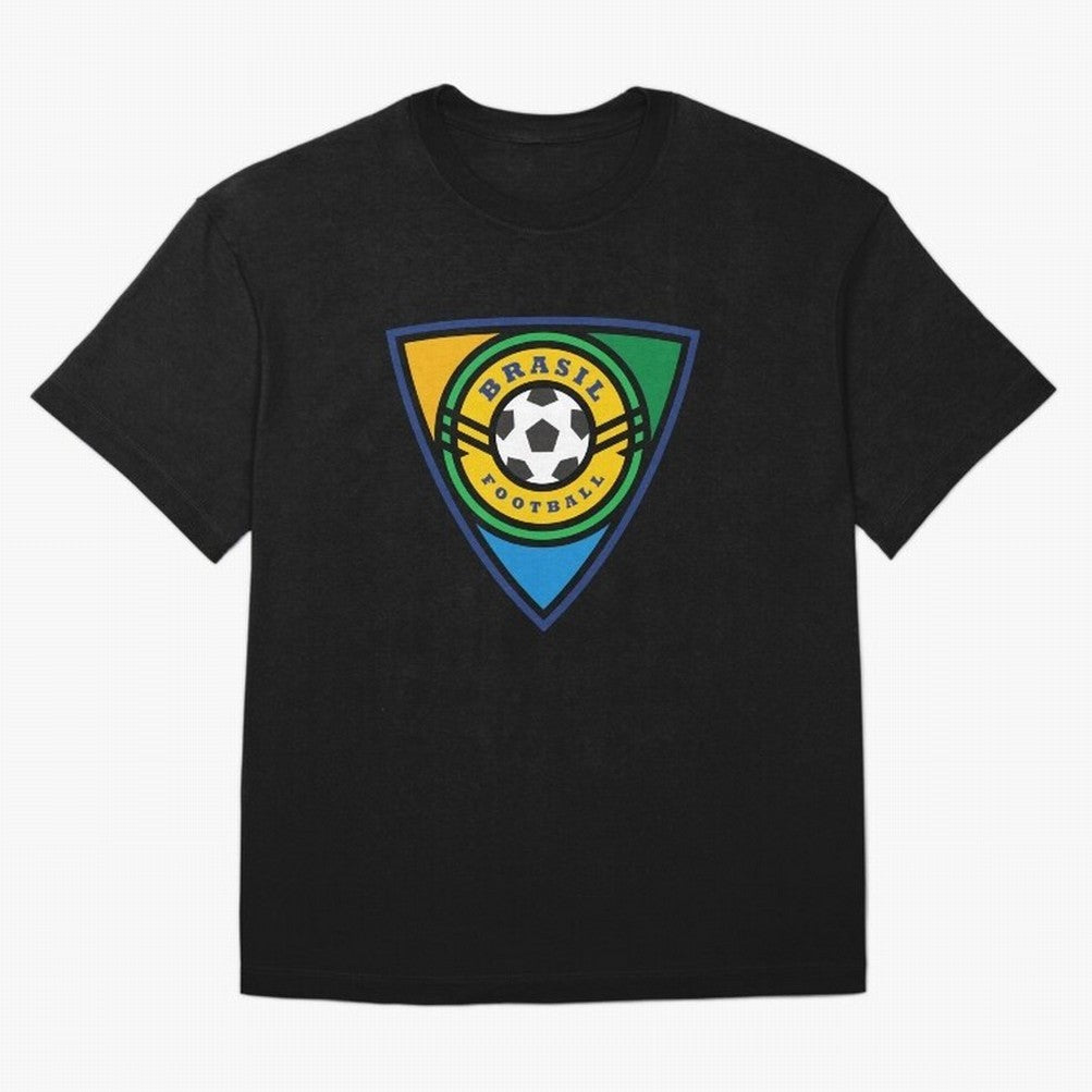 Brazil football emblem Essential T-Shirt Make Game Day About the FIFA World Cup 2026 Journey through CR7 Highlights, Brazil, Portugal and Argentina Pride, Retro Football Energy, Iconic Rivalries, Trophy Chase Drama and Stadium Atmosphere; Perfect