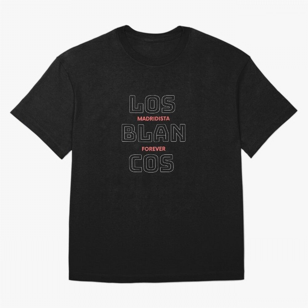 Madridista Forever Oversized T-Shirt Enjoy the Biggest Football Party of FIFA World Cup 2026 USA Canada Mexico for Fans of Messi and Argentina and Brazil, Bringing Sports Nostalgia, International Competition, Famous Players and Unforgettable