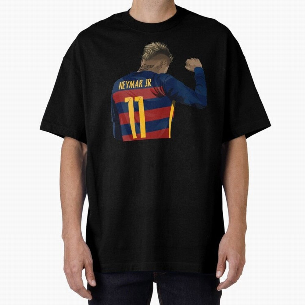 Neymar Oversized T-Shirt Make Every Match About FIFA World Cup 2026 USA Canada Mexico for Fans of Messi, Neymar and Mbappe and Spain, Bringing Football History, Final Match Energy, Crowd Noise and Once in a Lifetime Moments; Perfect for Supporters