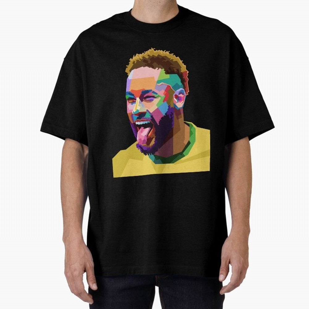 Neymar Brazil Squad Team Pop Art Classic T-Shirt Celebrate Golden Goal Energy in FIFA World Cup 2026 Group Stage for Fans of Messi and Cristiano Ronaldo and Argentina, Bringing Match Day Excitement, Supporter Culture, Golden Goals and Global
