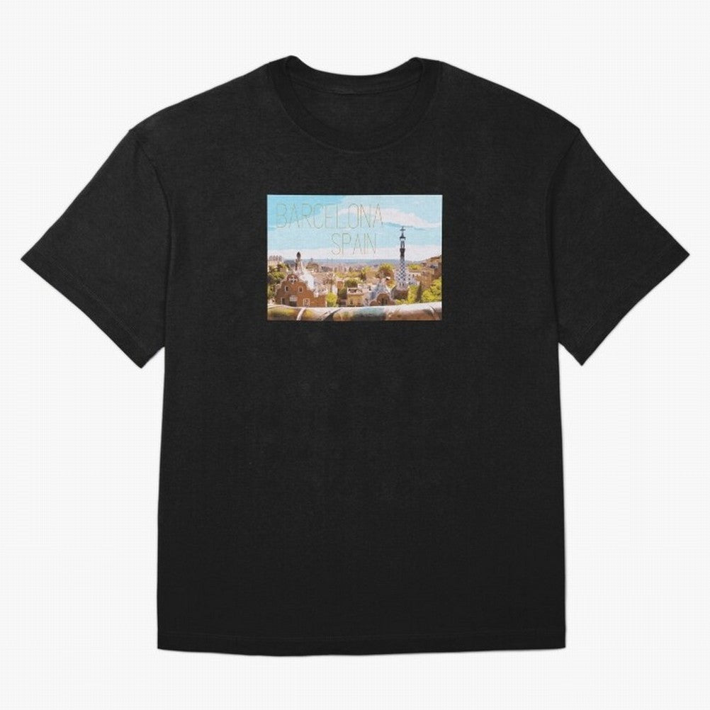 Barcelona Print Oversized T-Shirt Celebrate Fan Culture around FIFA World Cup 2026 Group Stage Connected to Haaland and Mbappe, Brazil, Portugal and Argentina Energy, Stadium Memories, Football Loyalty, International Chants and Championship