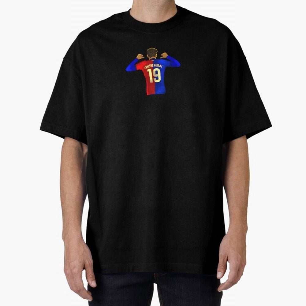 Lamine yamal fcbarcelona Classic T-Shirt Support Iconic Players in FIFA World Cup 2026 Celebrating Messi and Cristiano Ronaldo, Argentina and Brazil Energy, Football History, Final Match Energy, Crowd Noise and Once in a Lifetime Moments; Perfect