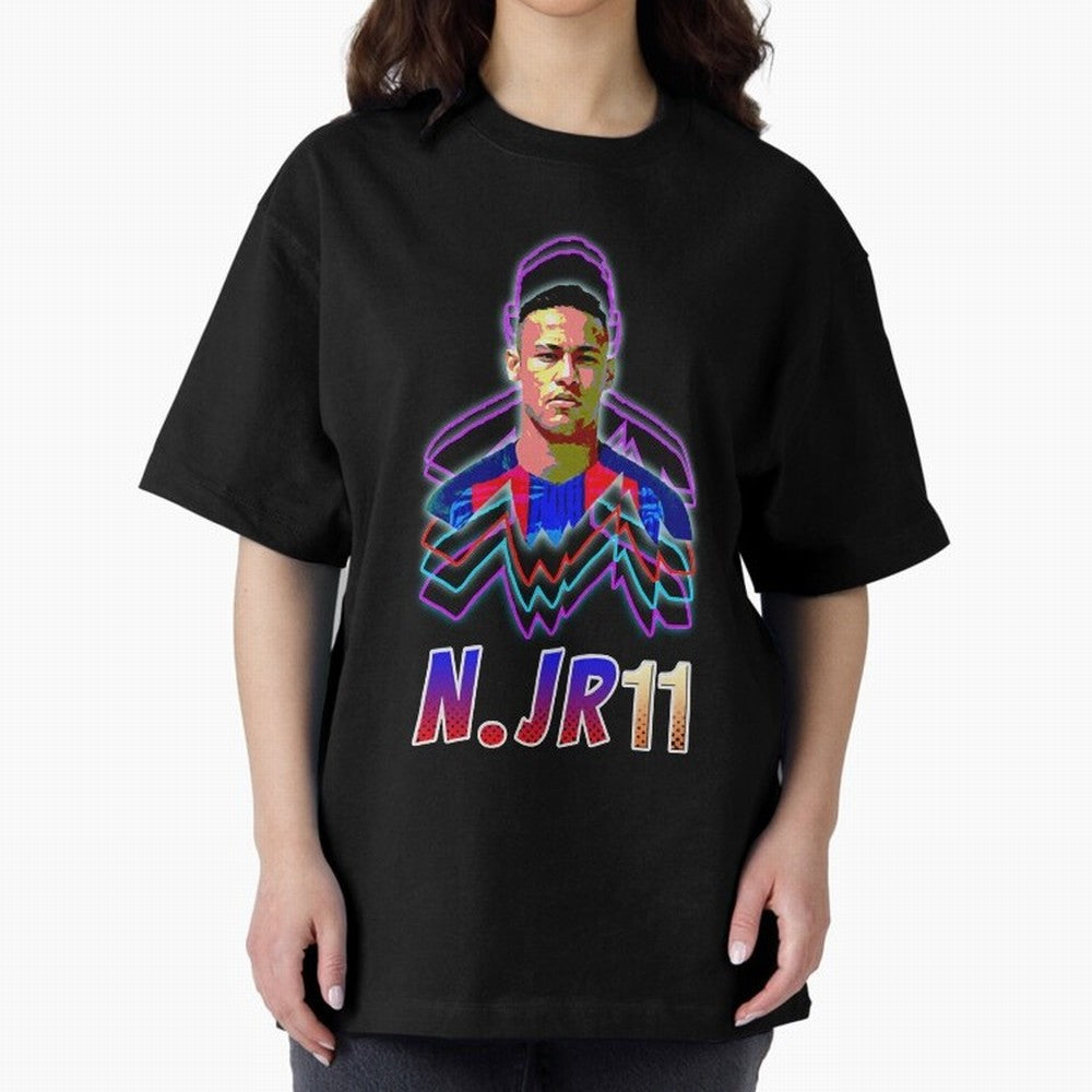 Neymar - Neon T-Shirt Essential T-Shirt Feel the Heartbeat of FIFA World Cup 2026 Group Stage Spirit, Driven by Portugal, Neymar, Global Supporter Spirit, Legendary Goals, National Colors and Tournament Celebration; Made for Die Hard Supporters,